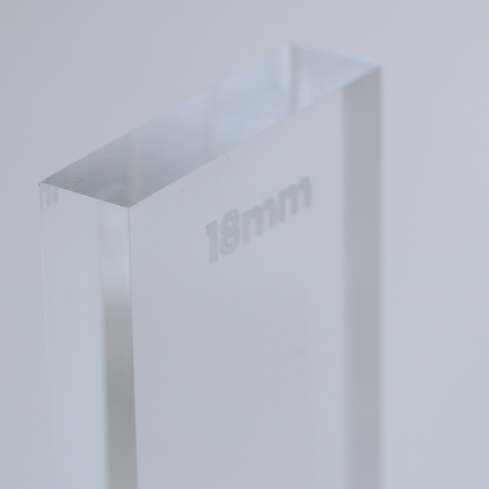 CHAPA DE ACRILICO CRISTAL 1000X2000X18MM, , large